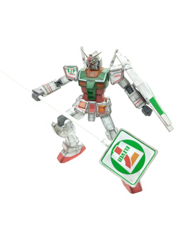 RX-78-2 ｢ガンダム」 Ver.G30th ｢セブン-イレブン カラー｣–5枚目/制作者：かえる
