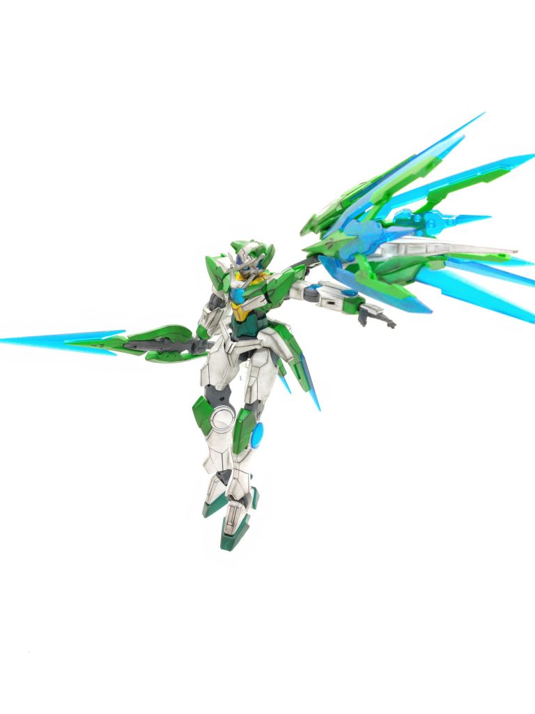 ガンダムダブルオー シアクアンタ–2枚目/制作者：かえる