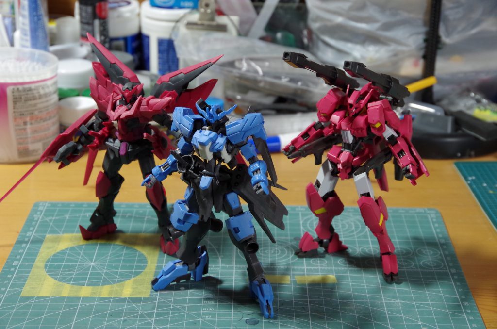 今回はこの3機のミキシングです。