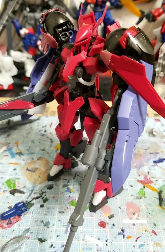 初期案
キマリスヴィダールのシールドを両腕につける案もあった