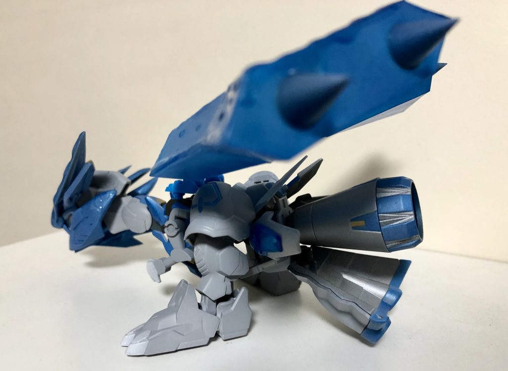 【ポケモンガンプラ】キュレム–4枚目/制作者：コン◎SDポケモンガンプラ