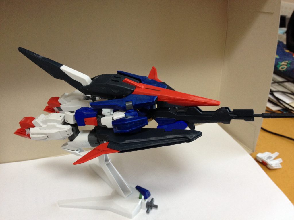 巡航形態
とにかく頭を隠すことに全精力を注ぎました。