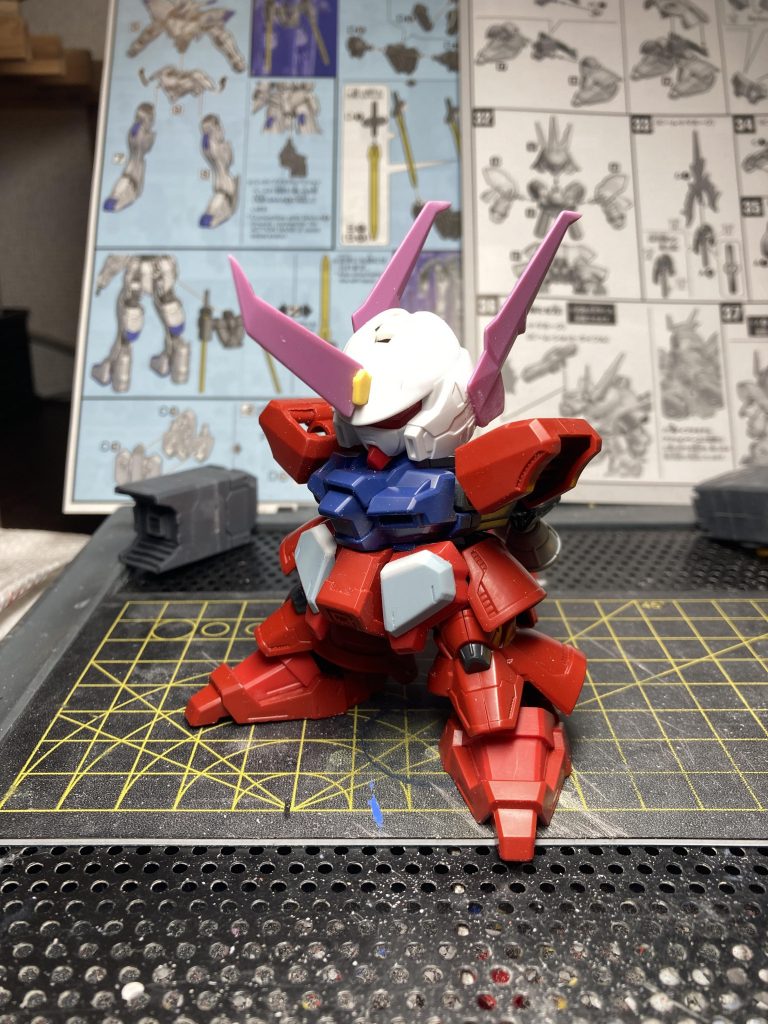 改修中 その2(武装を装着