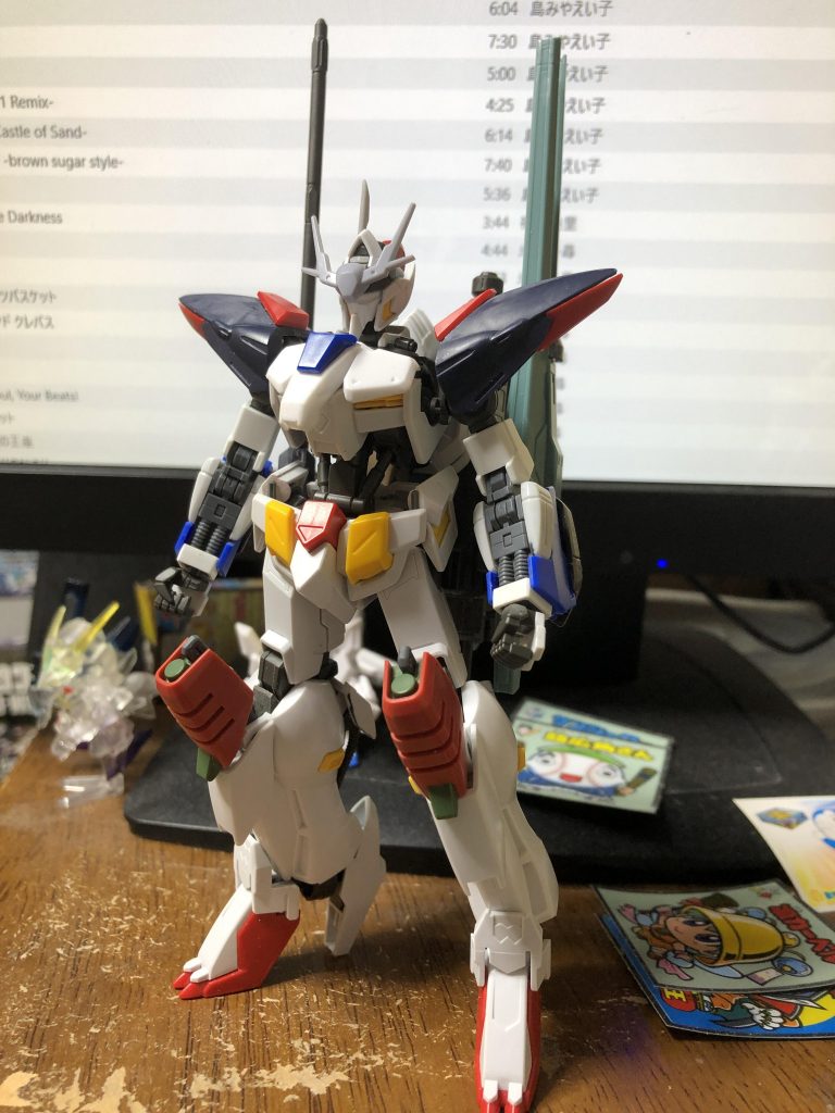 〜サフ前とか〜オリジナルガンダムフレームです。何故ボティス？ですが、某ゲームの女神転生にてバルバトスとボティスのパラメーターが全部同じというバグがあったので、宇宙世紀のガンダム4号機、5号機のように同時開発だったら面白いかも！とやってみました。ボティスが過去、現在、未来の知識を与える悪魔なのと、某メギドゲームでボティスが尽くし属性なのでガンダムで尽くし属性・・・ALICEだな。と過去の知識としてSガンダム要素をぶっこみました。N-ALICEのNはNEOの頭文字です。未来に関してはボティスで得られた戦闘データが後の鉄華団に生かされる設定です。で作ってたらまさかOYZ室長が鉄血でSガンダムそのものを作ってくるとはー（笑ではここまでご覧いただきありがとうございました！