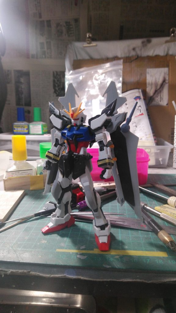 パーツ合わせの仮組みです
以外とそのまま使えますね