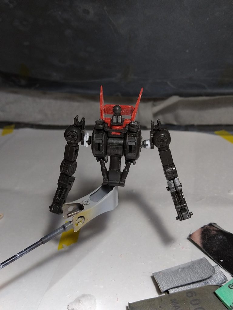 肩の接続を1mmだけ伸ばしました。