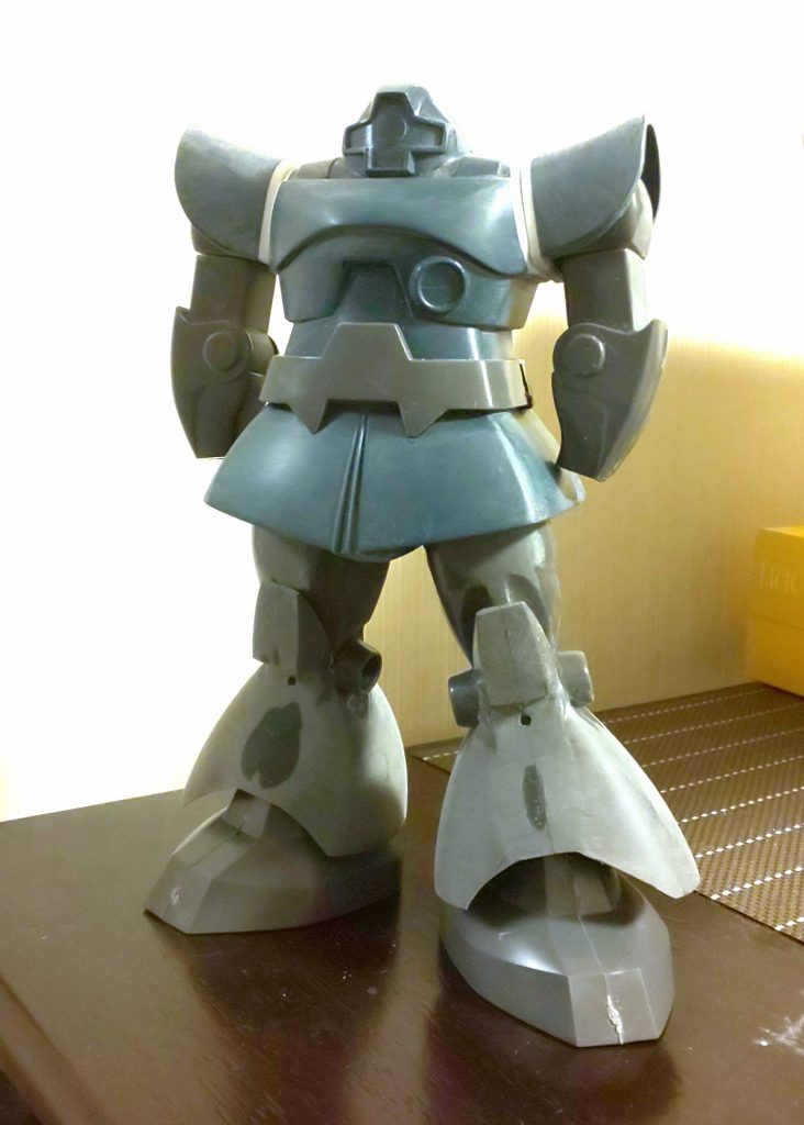 肩の修正のみでこのプロポーション。ホントにスゴいキット