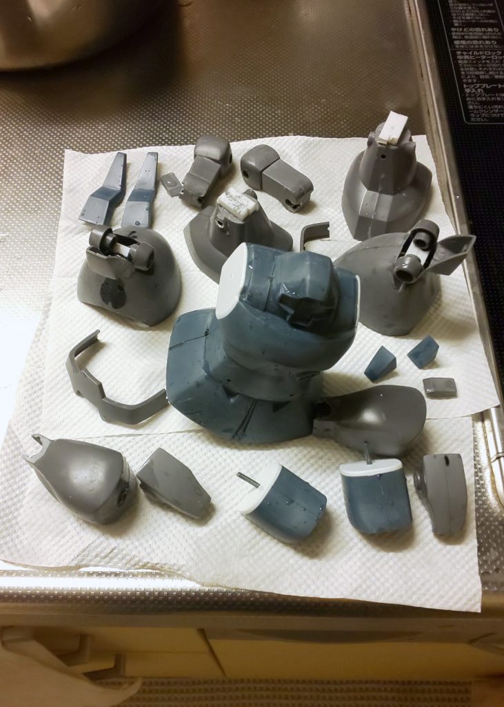 旧キット 1/100 リアルタイプ ドム–3枚目/制作者:ごろー