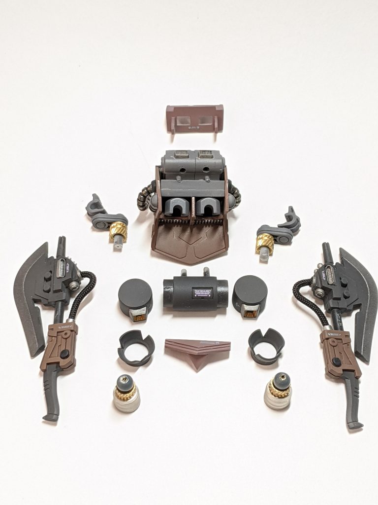 完成してますが、ここまではバラせます。