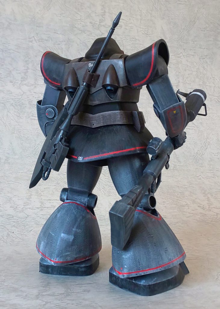 旧キット 1/100 リアルタイプ ドム–2枚目/制作者:ごろー