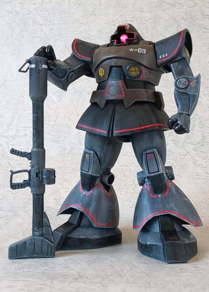 旧キット 1/100 リアルタイプ ドム–3枚目/制作者:ごろー