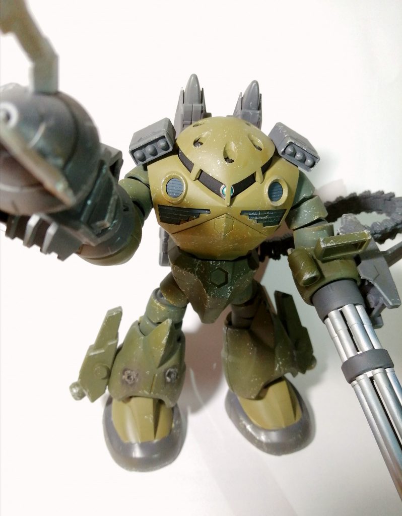 クローやガトリングガンが重くて持ち上がらんww