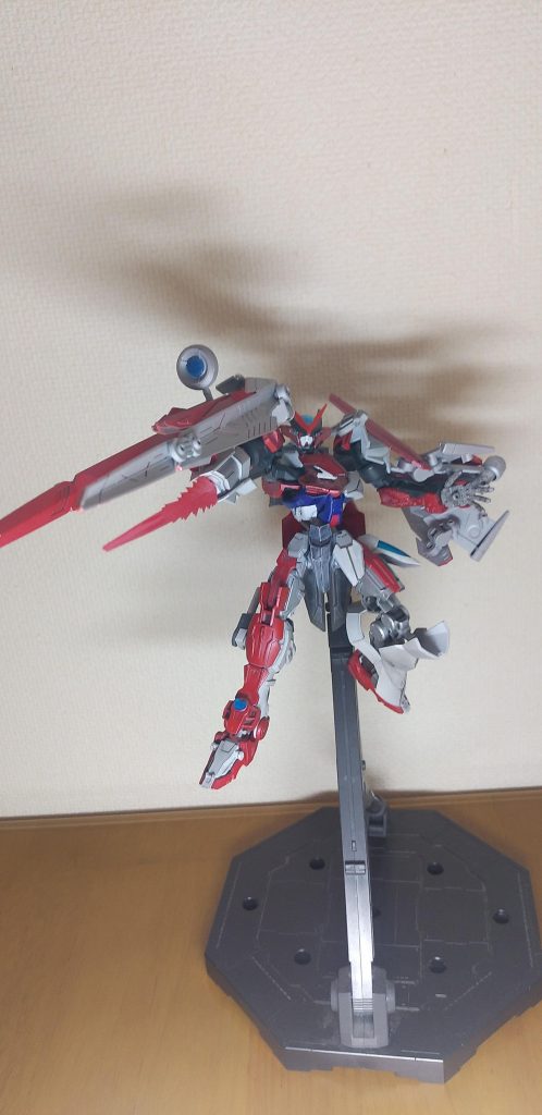 ノーネイムライフルの変形を工夫して簡易版で撃つことが可能になり