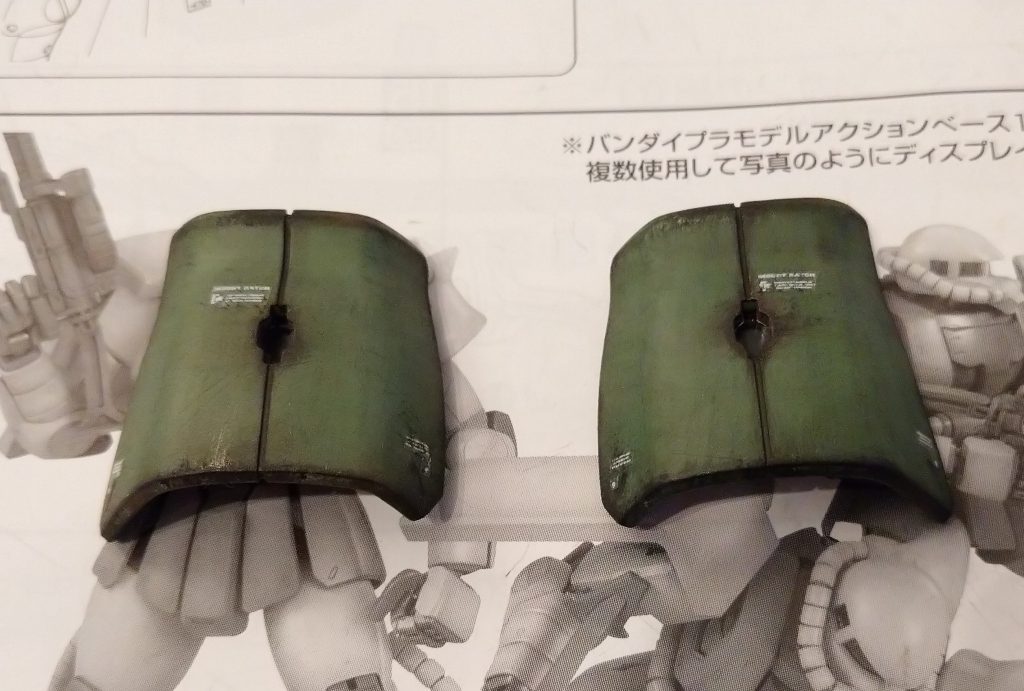 MGザクⅡ MS06F–3枚目/制作者：むーままのガンプラ