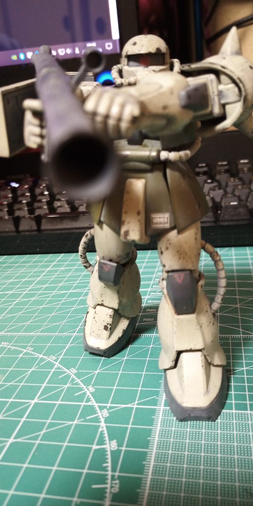 HGUC 040 MS-06 量産型ザク–4枚目/制作者：ぶーぶ