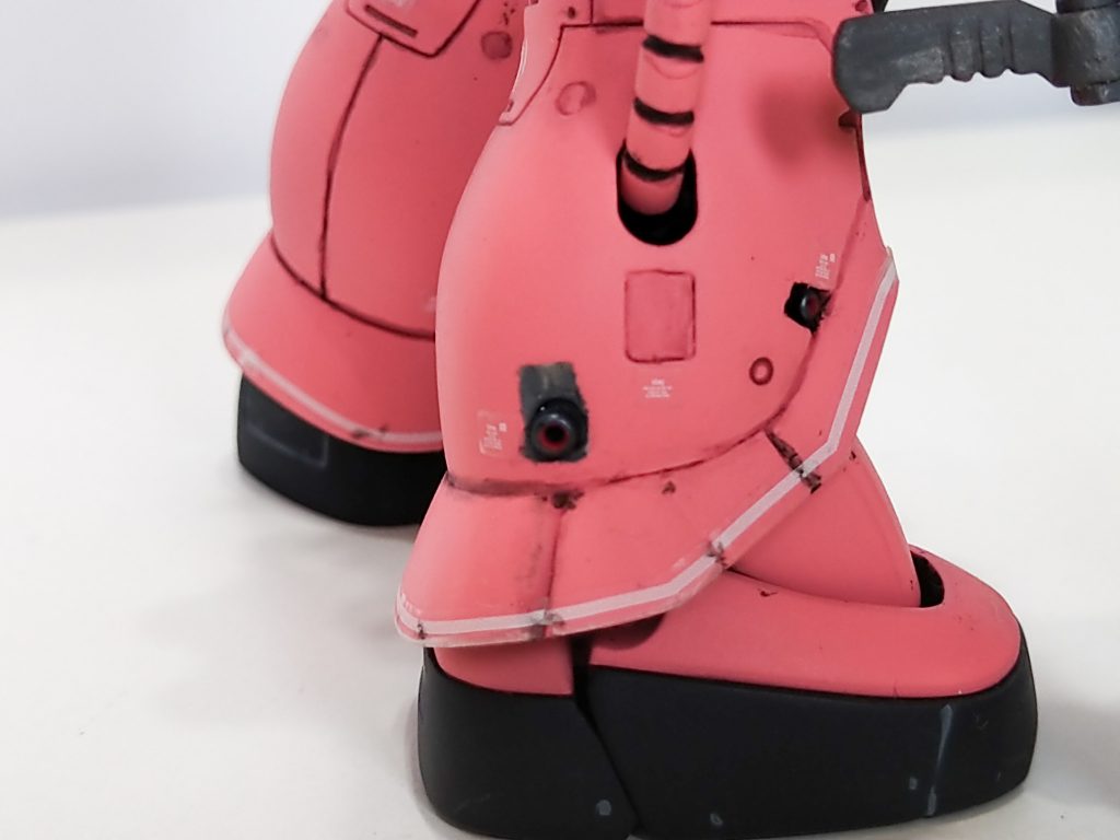 足まわりとランドセル上のバーニアはビーズに交換