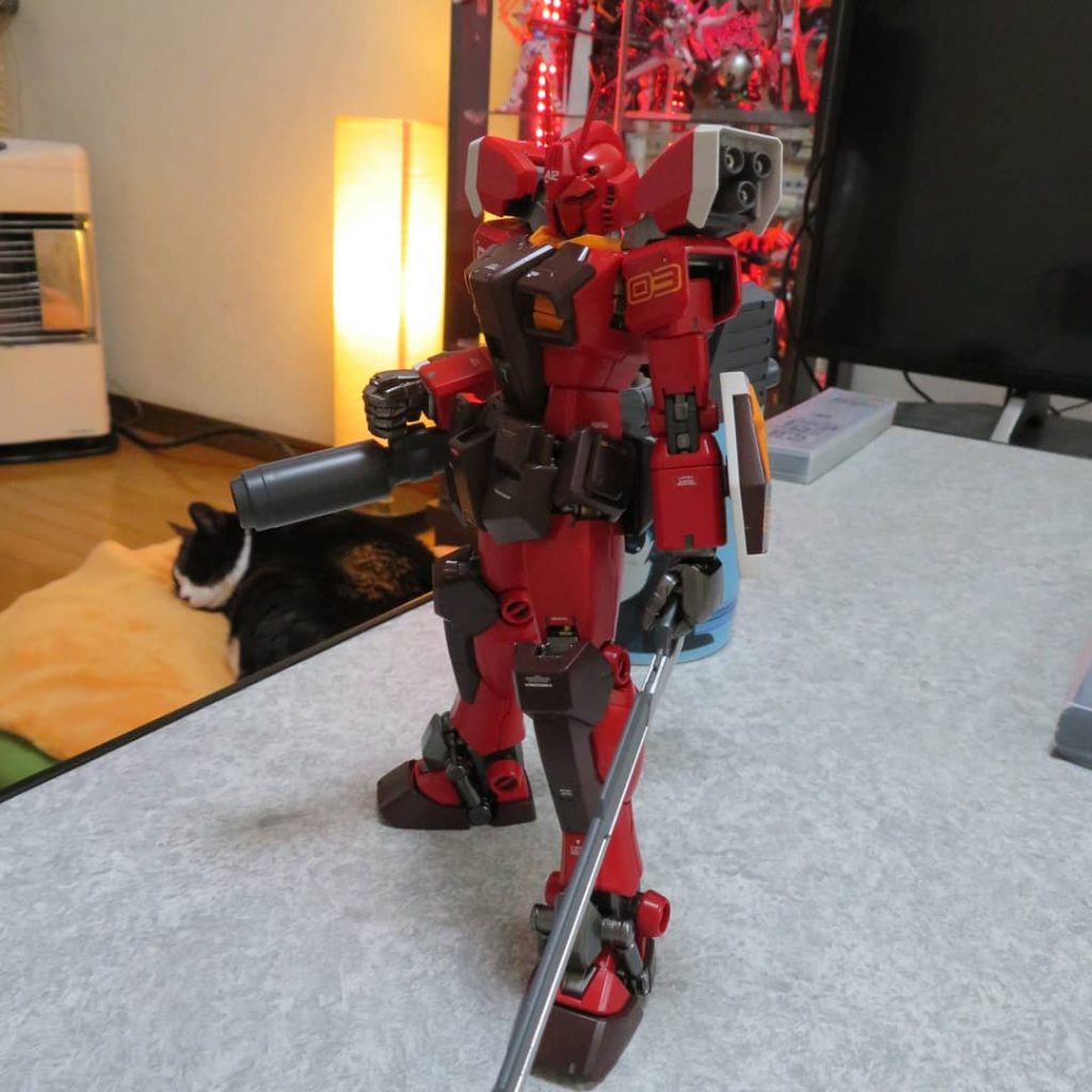 武器はバズーカとソードしか作ってないです。
狂四郎仕様なんでバズーカだけとも思いましたが、ソードがカッコ良かったんでw