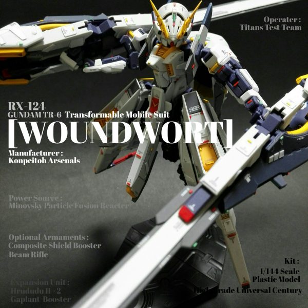 HGUC ガンダムTR-6[ウーンドウォート]