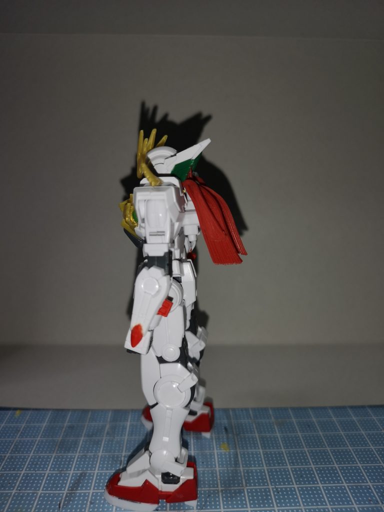 後頭部の髪はナドレの分を移植