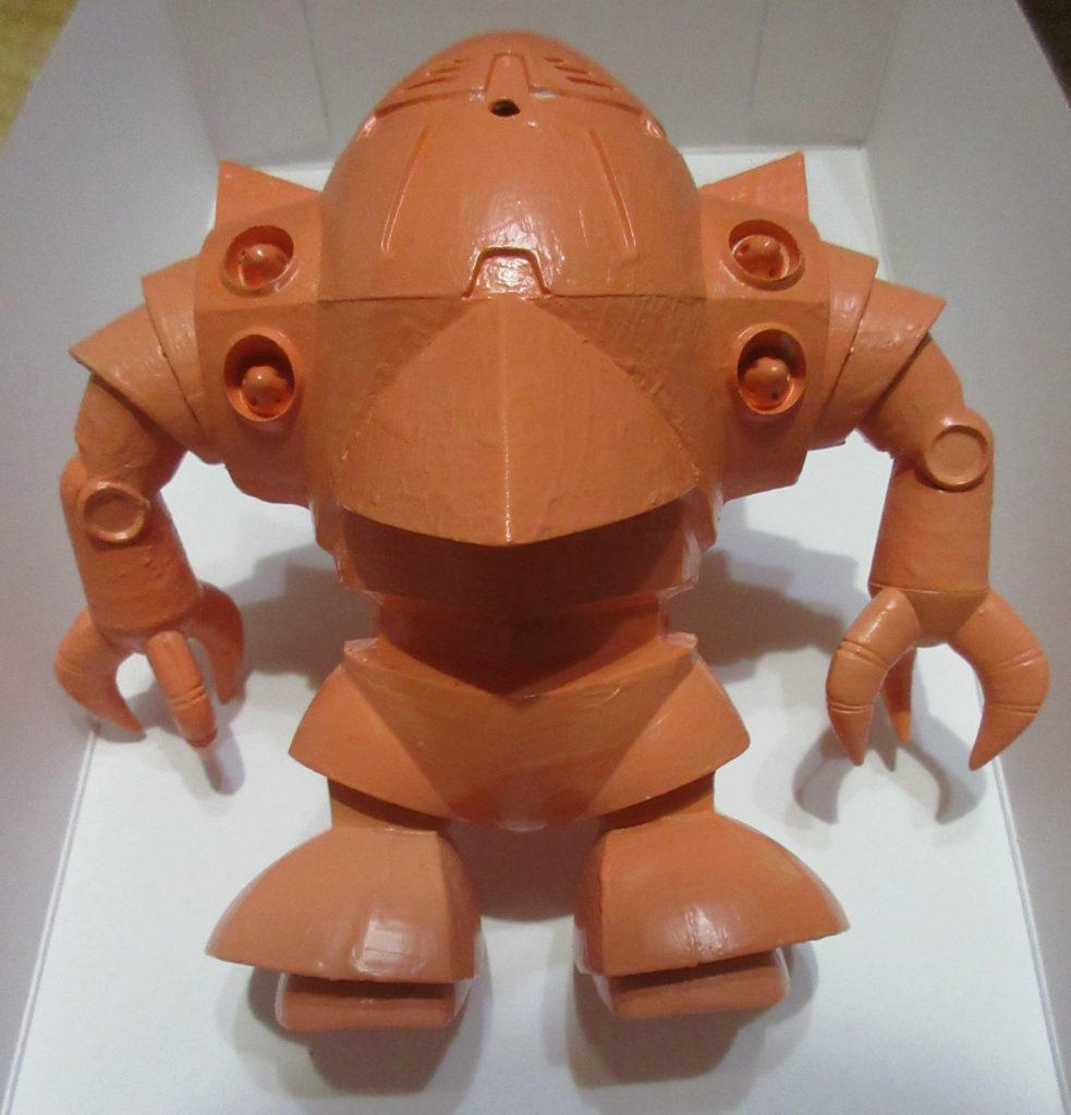 下塗り完了時の写真です。ここから全体の様子を見ながらウェザリングを施して完成させています。