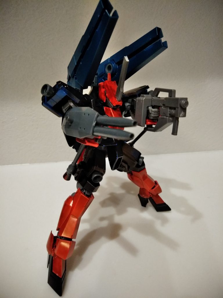 スラスターガンは前方に構え
砲撃！一斉射撃！！