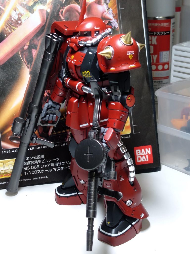 MG MS-06S ジョニーライデン専用ザクII–2枚目/制作者：Marboo