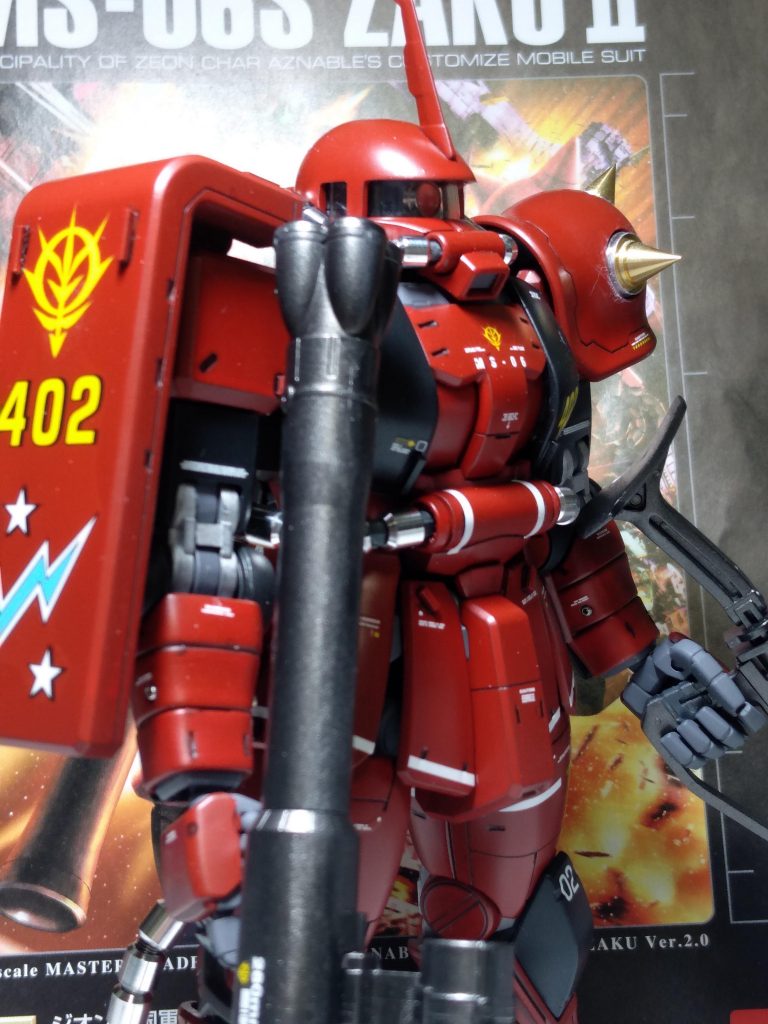 MG MS-06S ジョニーライデン専用ザクII–4枚目/制作者：Marboo