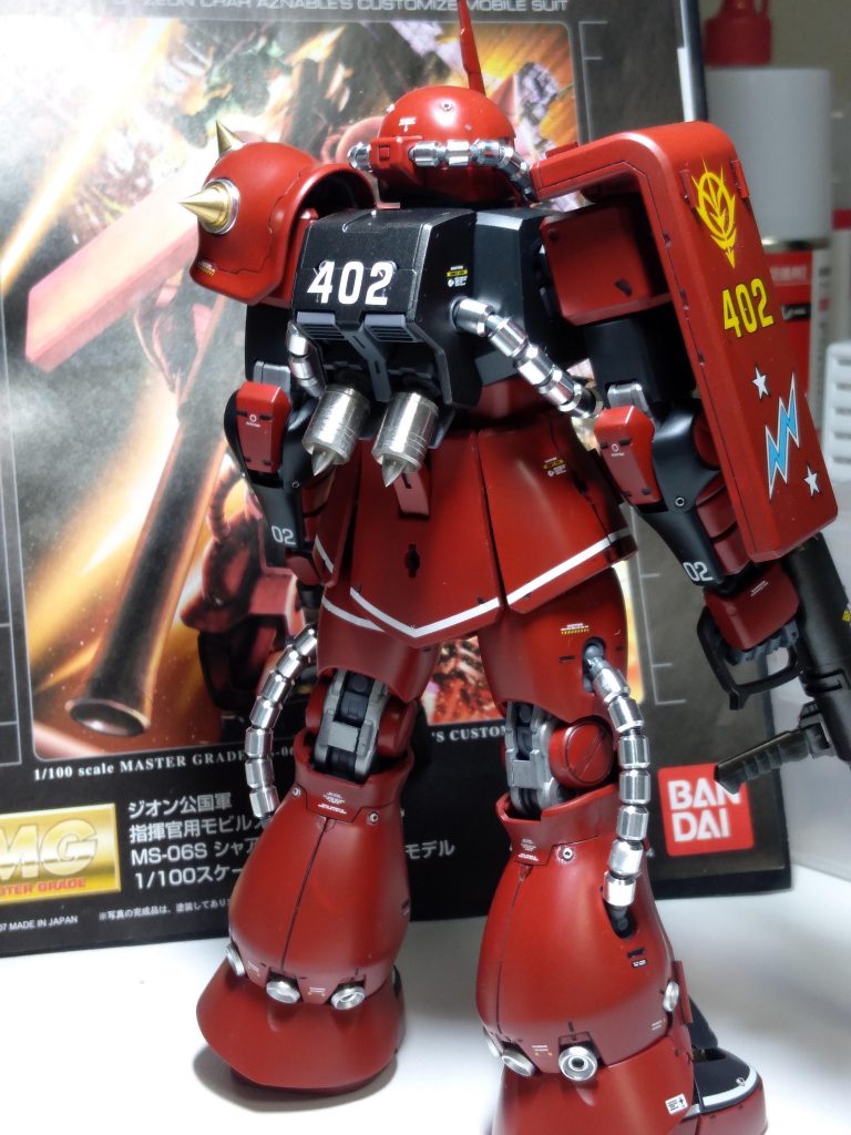 MG MS-06S ジョニーライデン専用ザクII–5枚目/制作者：Marboo