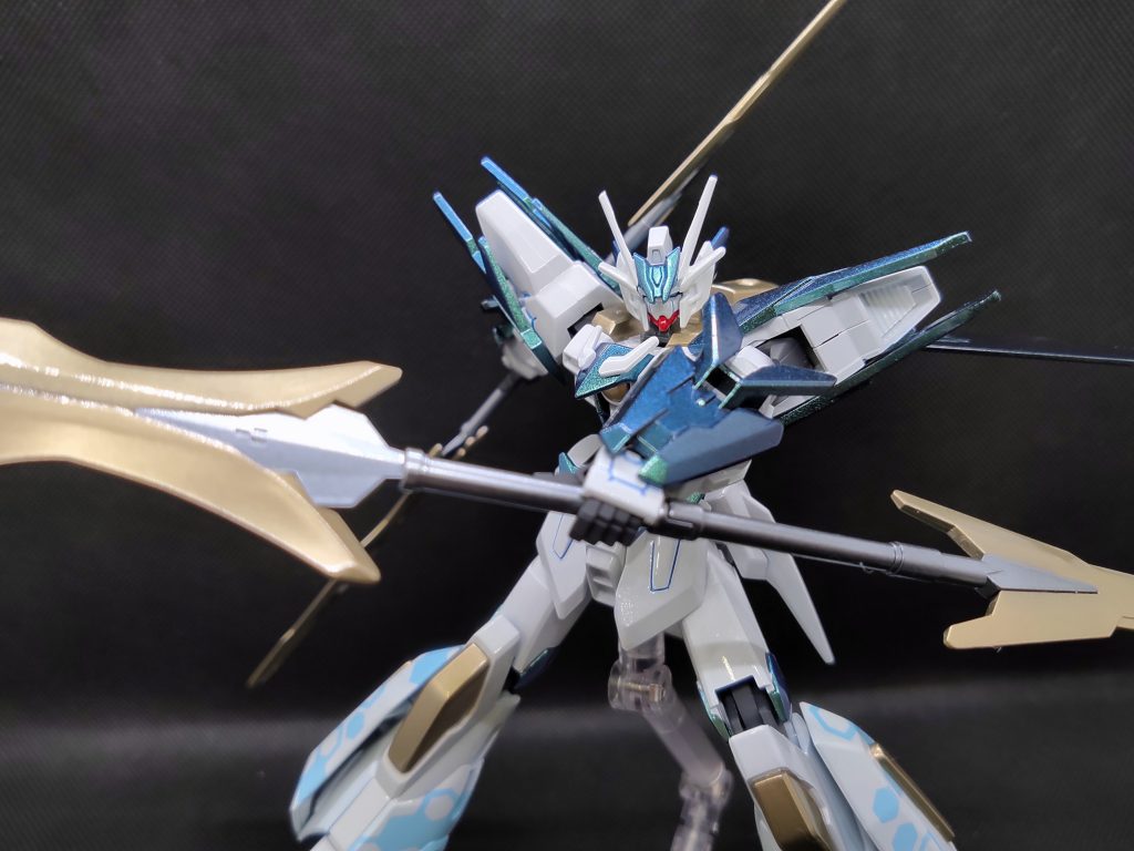 HG オリジナルミキシングビルド『レーツェルガンダム』–6枚目/制作者:KAPONIKA