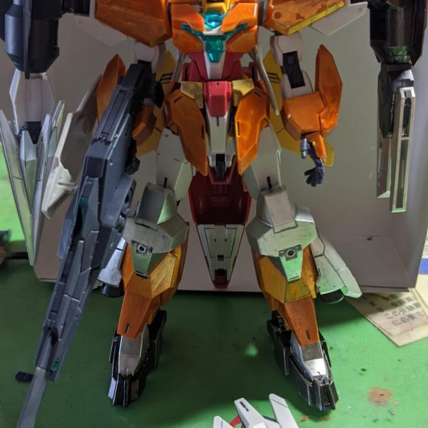 サタニクスガンダム汚し塗装