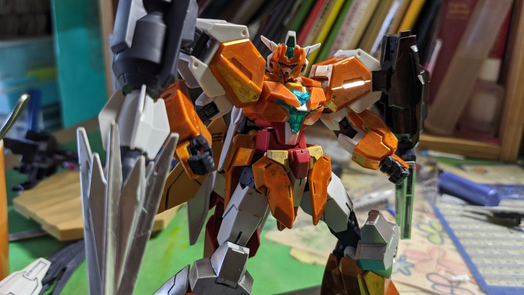 サタニクスユニットのパッケージ絵柄ぽいポーズ