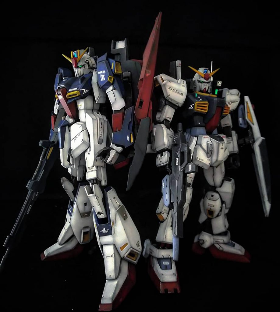 ゼータを塗装リファインしたので一緒に