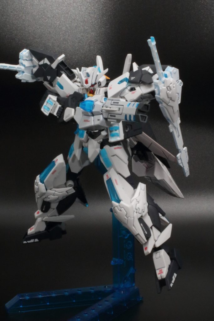 ビームブラスター
ビルドストライクとジュピターヴ、あとは不明なパーツ（たぶんトライバーニング）使いました。

通常時、最高出力で撃つと3分間使用不能になります。