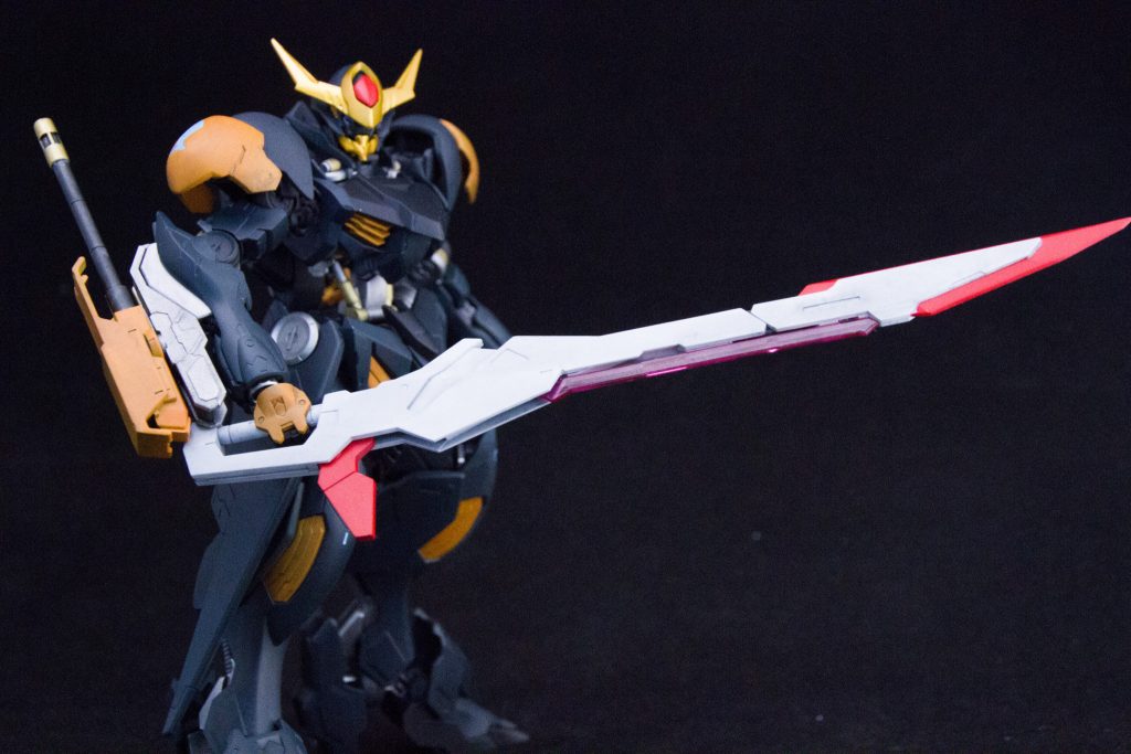 ブラッドバスターソード

唯一のビーム兵装高い威力を誇る
稼働エネルギーを消費してビームを展開する為名前の由来はここから来ている。

チャージ式ハンドガン風に仕上げました。