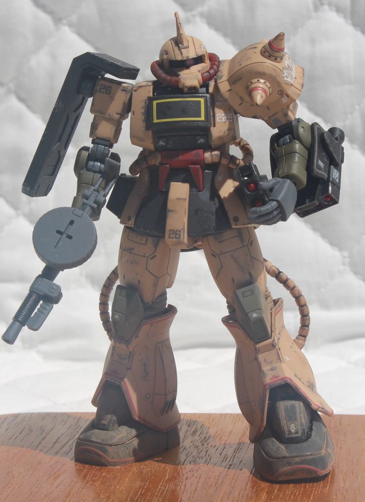 HG　ザクデザートタイプ–2枚目/制作者：なおこう