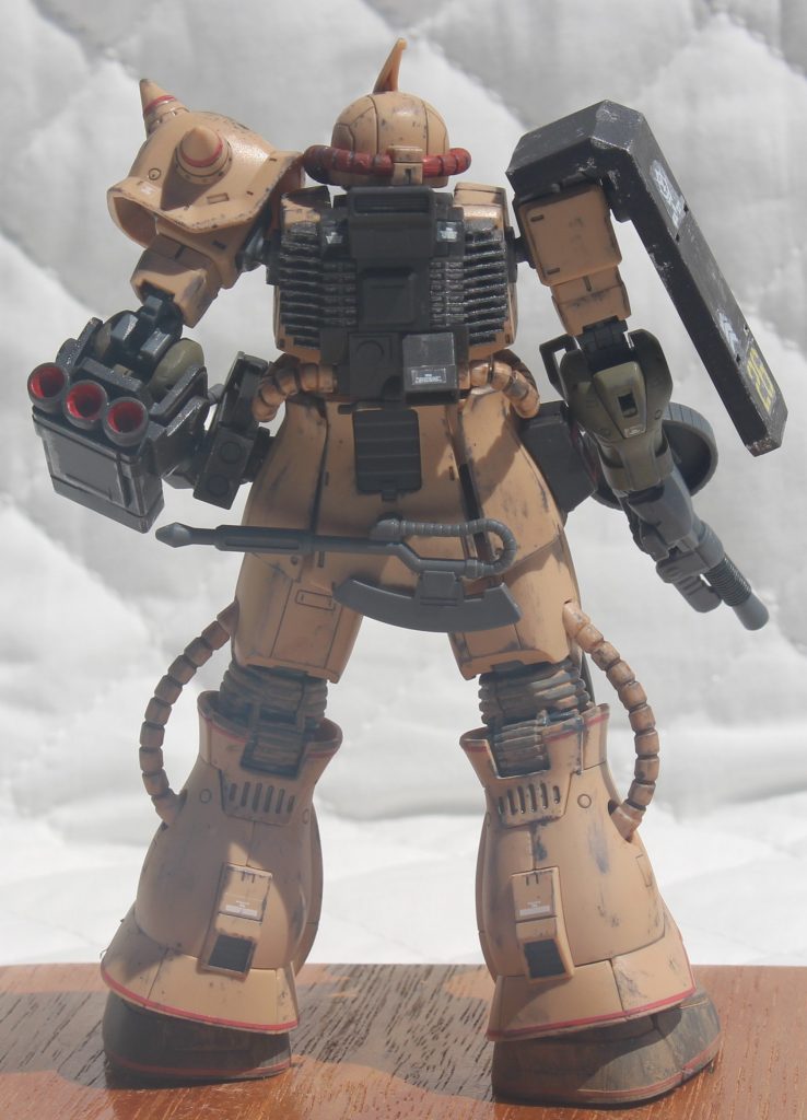 HG　ザクデザートタイプ–3枚目/制作者：なおこう