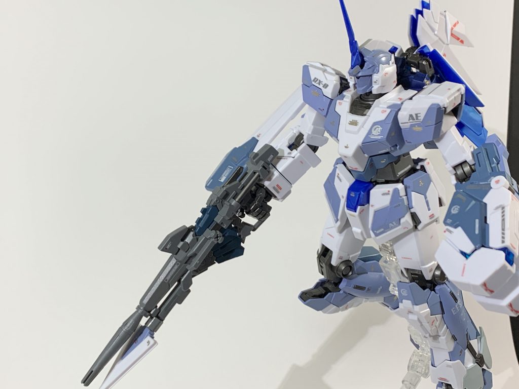 MG「ユニコーンガンダムペルフェクティビリティ”リシアンサス”」–5枚目/制作者:ササヤ