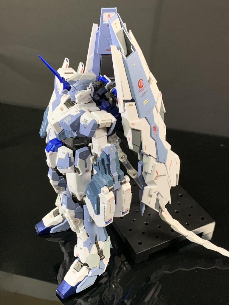 MG「ユニコーンガンダムペルフェクティビリティ”リシアンサス”」–7枚目/制作者:ササヤ