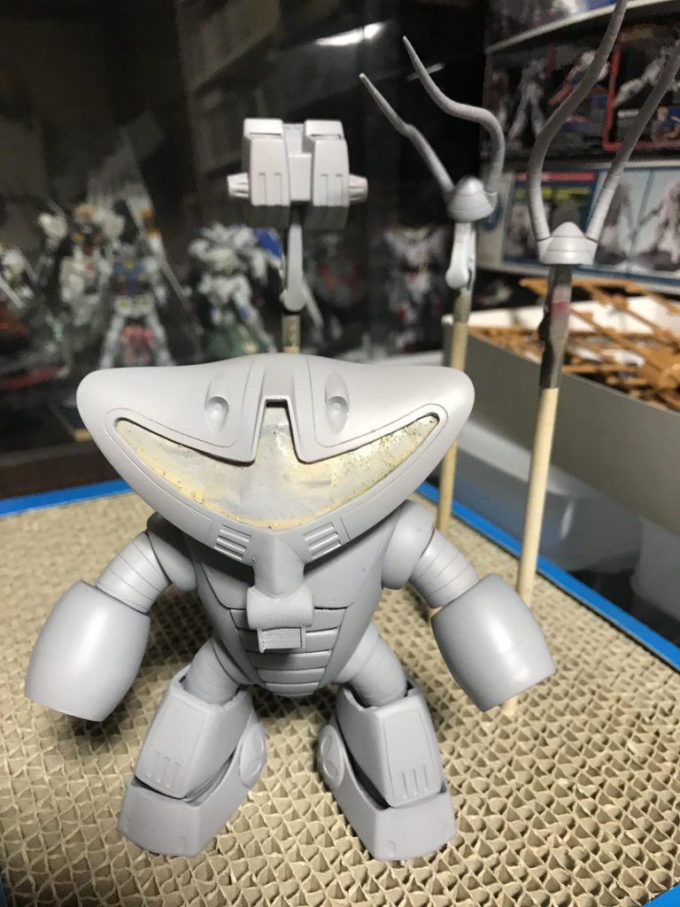 グレーサフでステサフを噴きました。