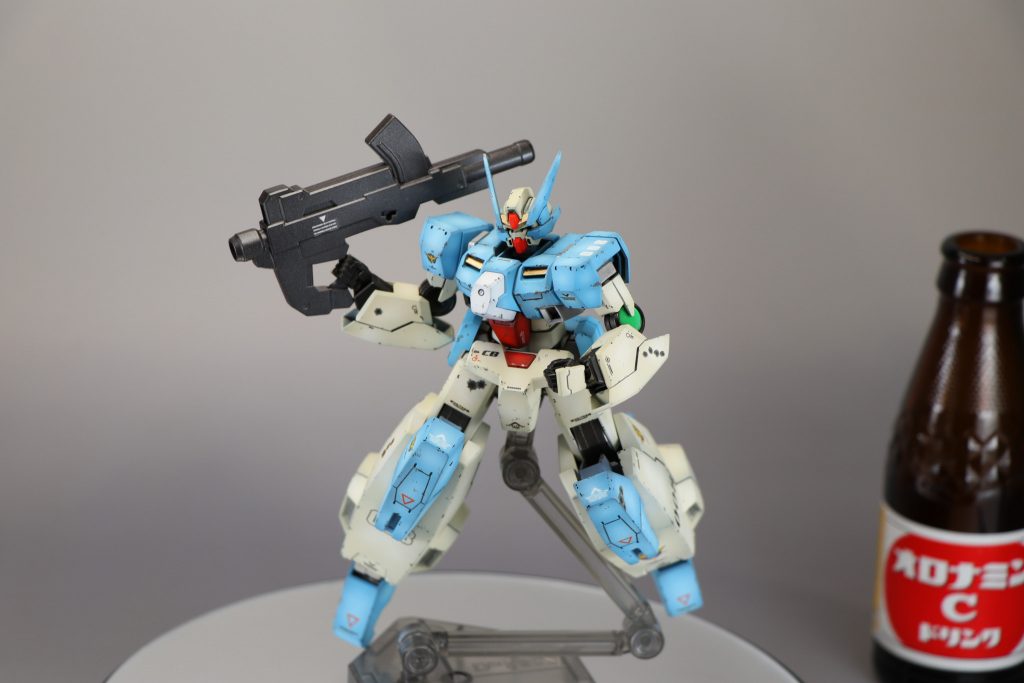 フィジカルバズーカも構えやすい構造です