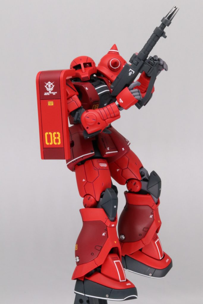 箱絵風で。ふくらはぎのバーニアは悩みましたがWAVEのOボルトを埋め込みました。