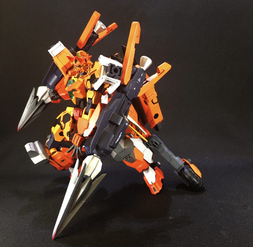 ブレーカドリルⅡを腕にセットして重格闘戦仕様へ