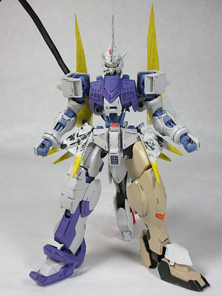 [Front]
HGのキマリストルーパー中心に、
グシオンリベイクとルプスの脚も一本づつ使っています。