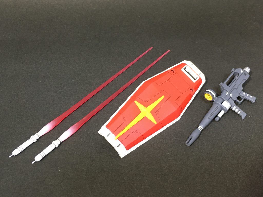 武器類。
バズーカが付属しないのはちょっと悲しいですねw