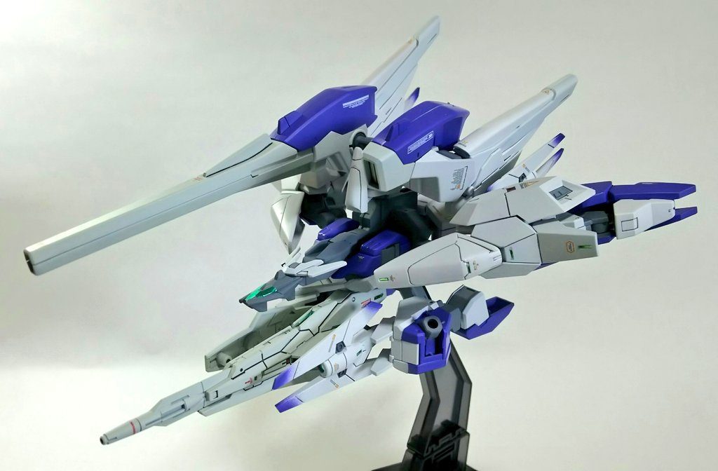 ウラヌスアーマー単体で。
バスターパーツを取り付けたら、思いのほかに纏まって見えます。