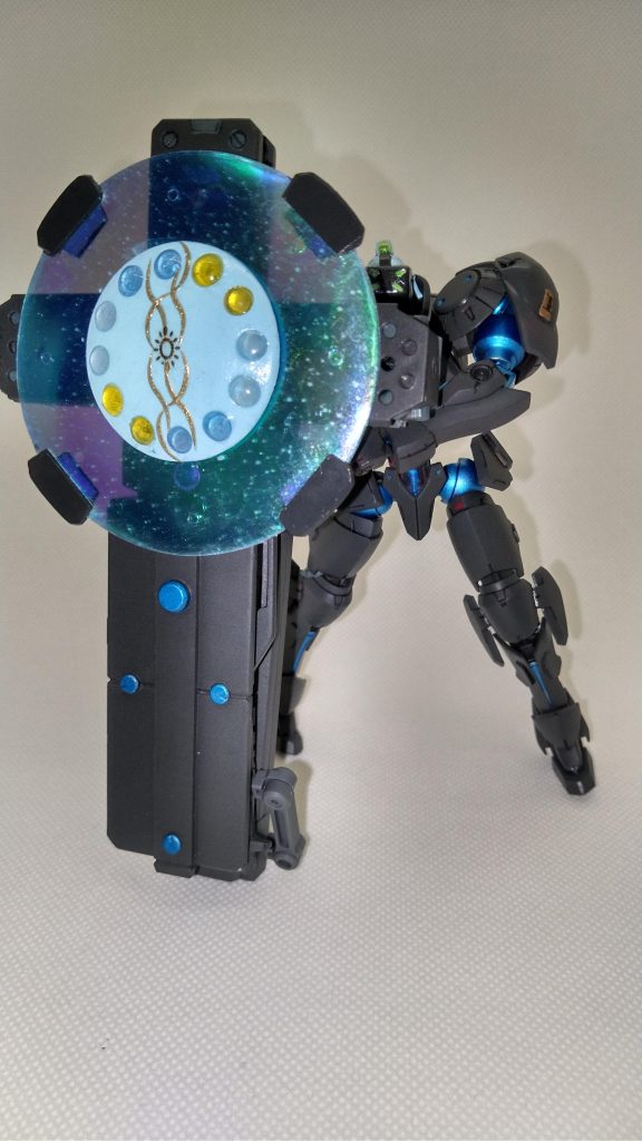 シールドエフェクト、発揮します!!
盾が本体!