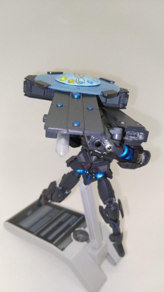 ブースト、ストライク!!
・・・本体より重量のある可変機器を鈍器にするのは無理がある(TДT)
腰が弱いよ鉄血HGフレーム(笑)