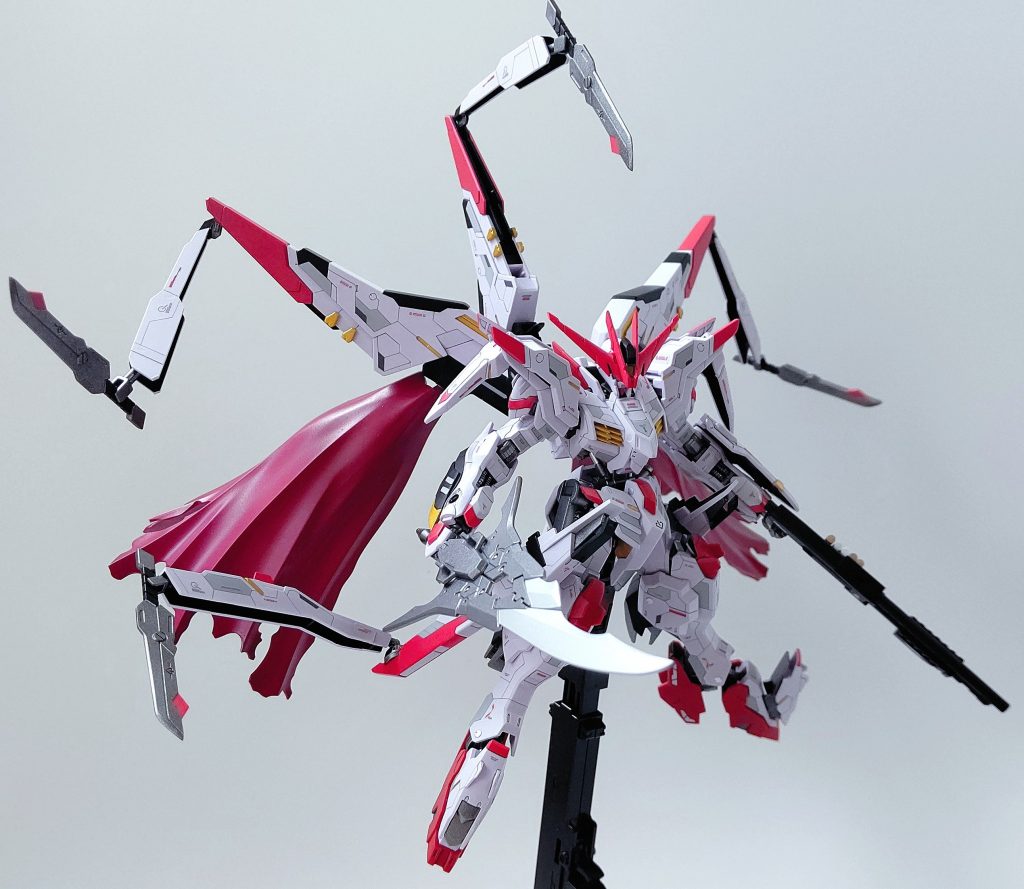 最後までご覧いただきありがとうございました!カッコよく、綺麗にそしてオシャレににこだわった作品になりました!
評価、コメントいただけると嬉しいです。
それでは鉄血コンみんなで楽しんでいきましょう!