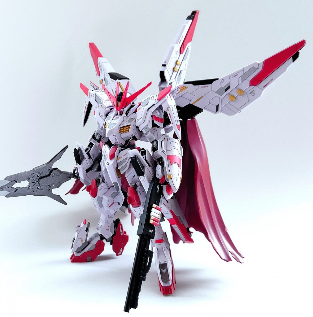 決闘仕様としてマントも脱着できるようにしました!!
ここからはアクションポージングを何枚か!