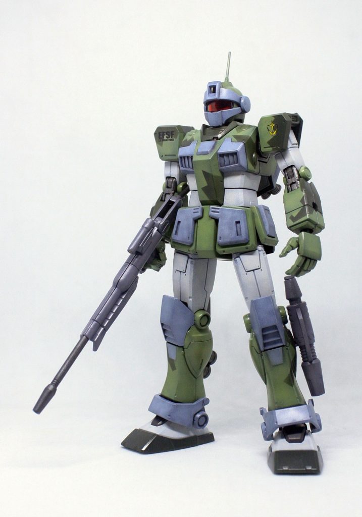 ジム・スナイパーカスタム–3枚目/制作者：Moki Plamo